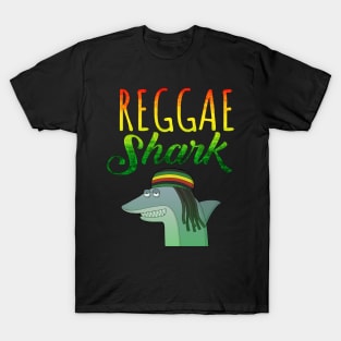 'Reggae Shark' Funny Ocean Animal Gift T-Shirt